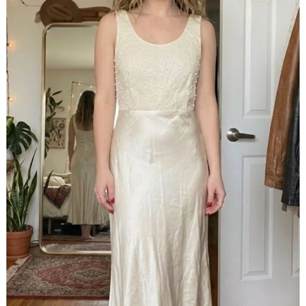 Vintage Victorias‎ Secret White Maxi